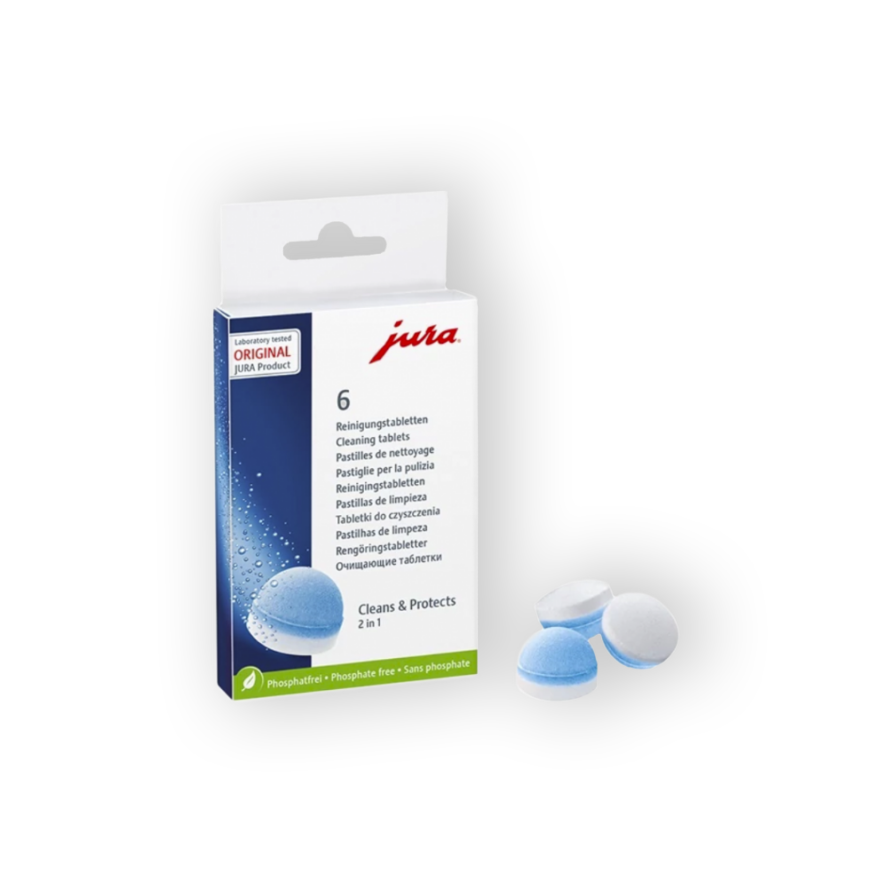 Pastillas de limpieza Jura - 2 fases